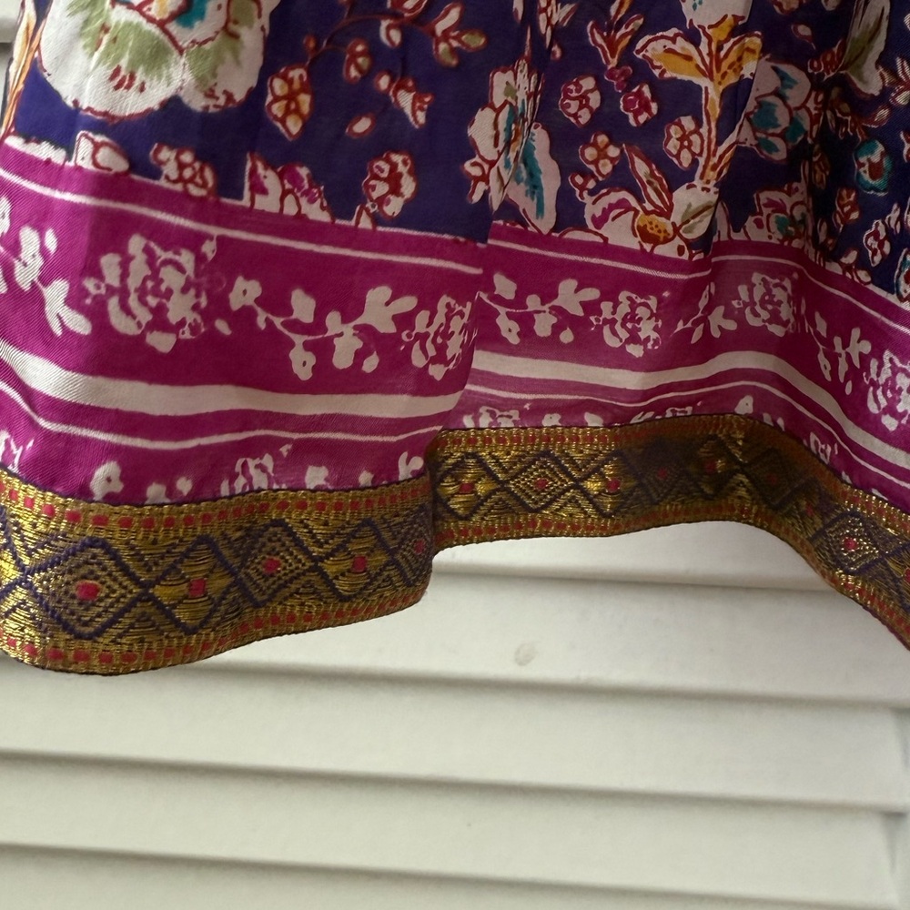 MAEVE Purple and Pink Floral Dress - Picture 8 of 8